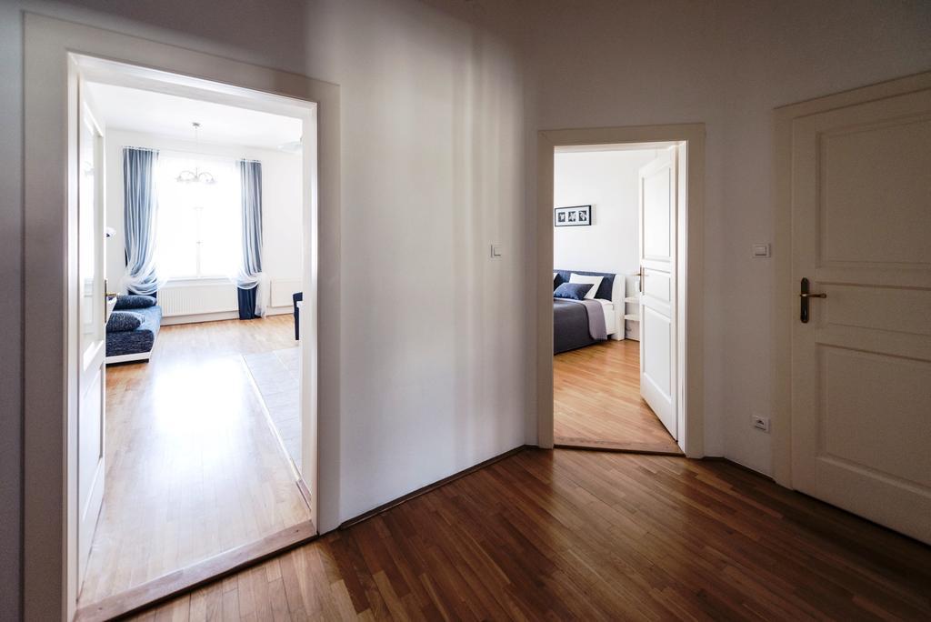 Modern Apartment Riegrovy Sady Praga Habitación foto